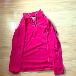 Pink fleece